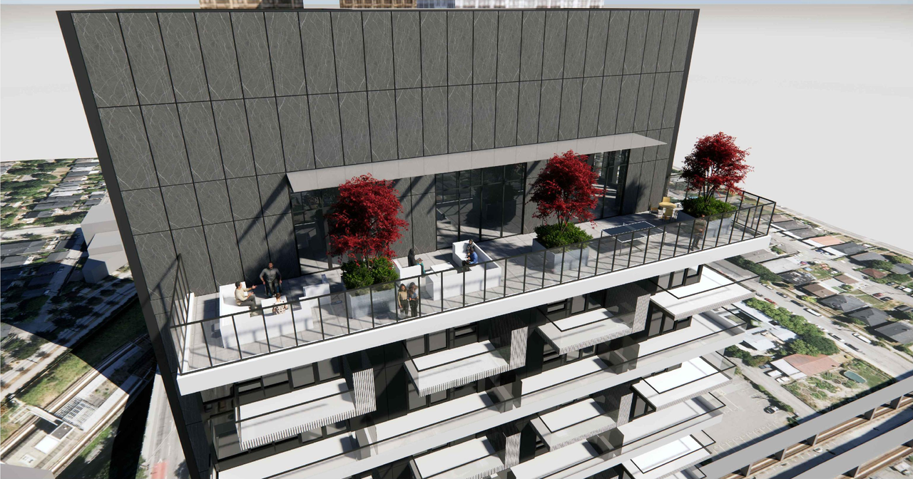 Rendering of building from page 35 of the file 'Application booklet'