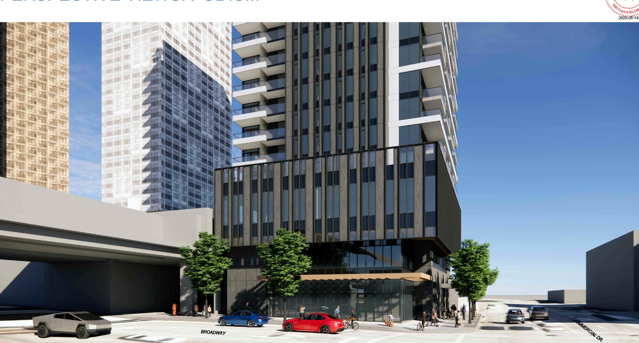 Rendering of building from page 29 of the file 'Application booklet'