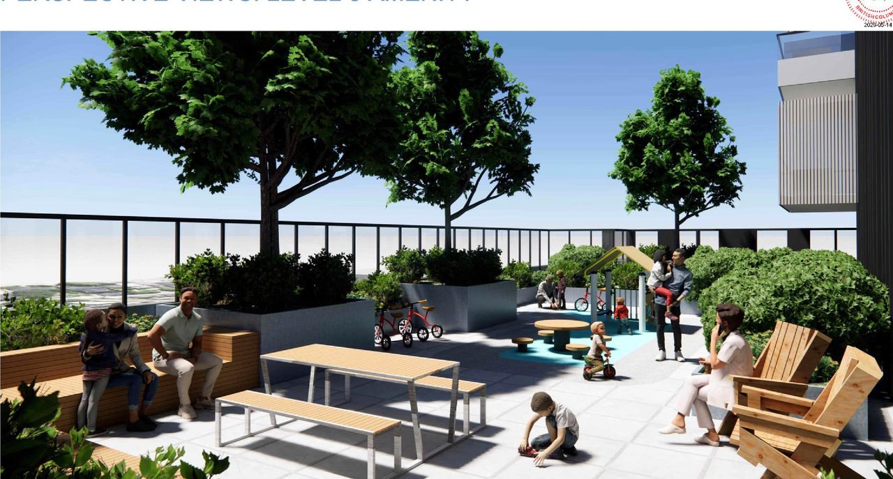 Rendering of building from page 33 of the file 'Application booklet'