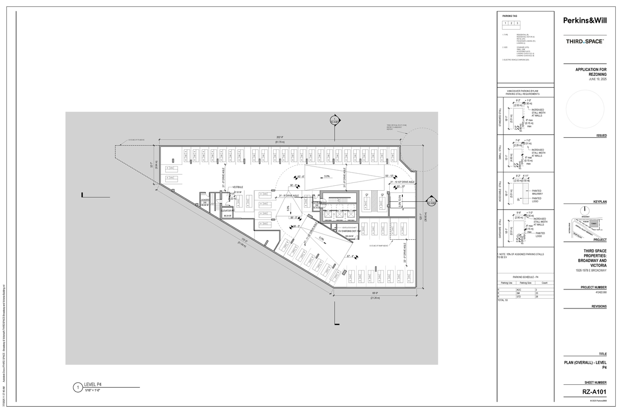 Floor plan for project from page 12 of the file 'Architectural drawings'