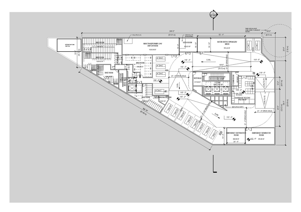 Floor plan for project from page 73 of the file 'Updated application booklet'