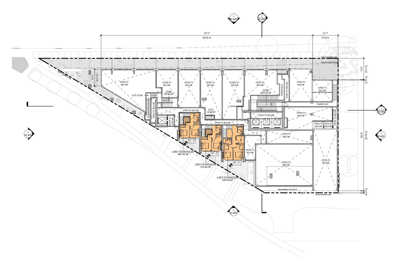 Floor plan for project from page 75 of the file 'Updated application booklet'