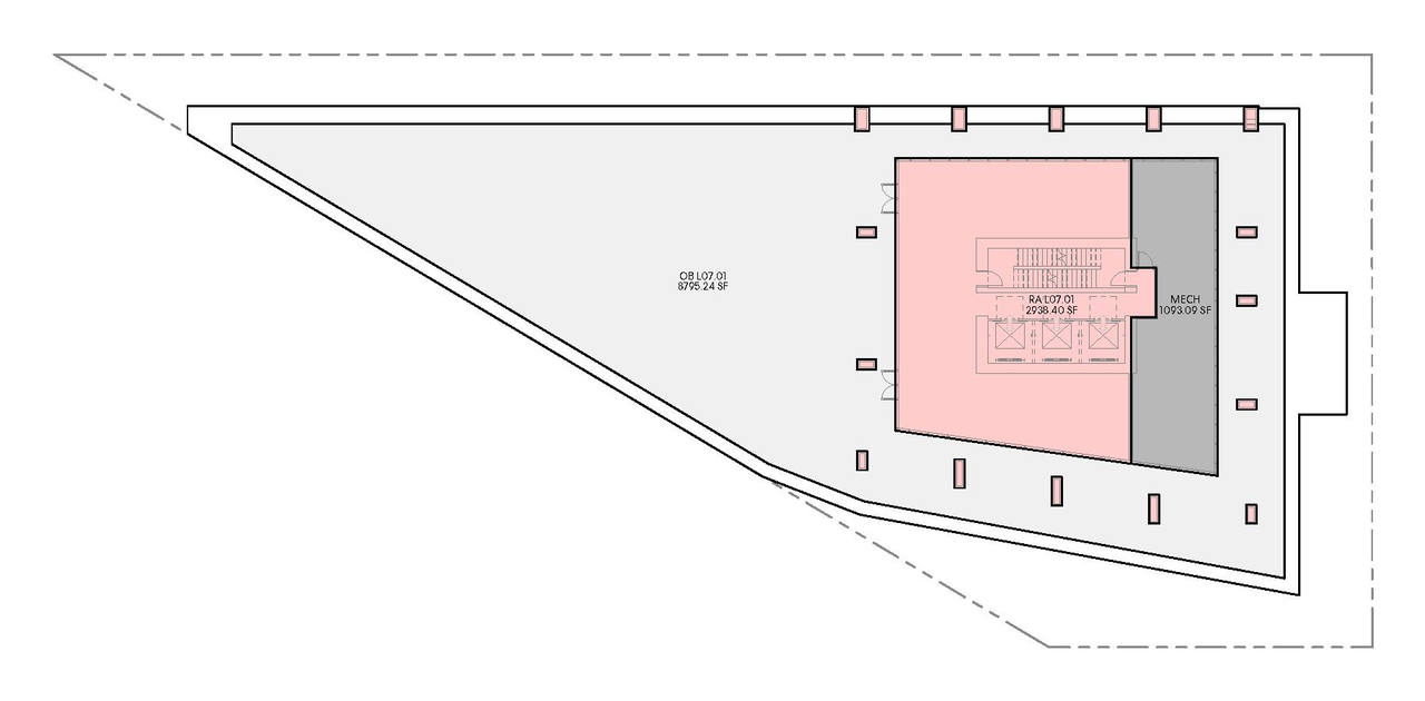 Floor plan for project from page 95 of the file 'Updated application booklet'