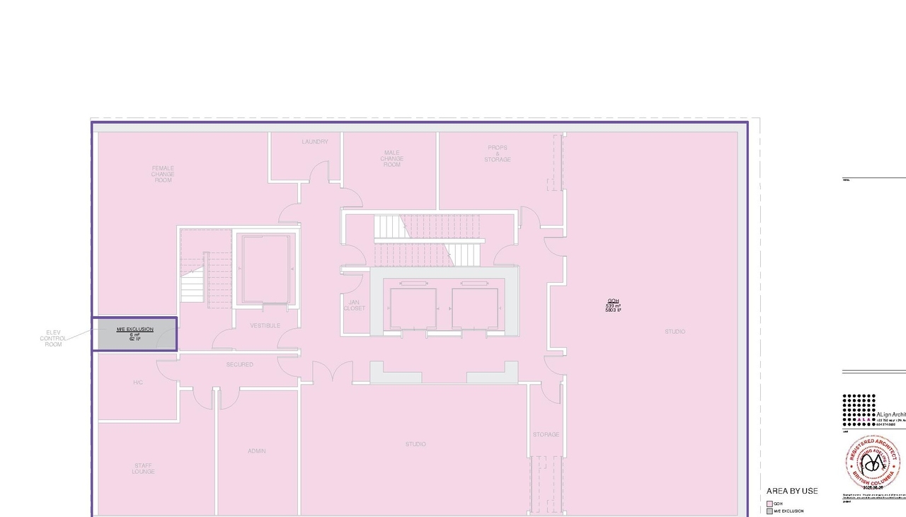 Floor plan for project from page 17 of the file 'Architectual drawings '