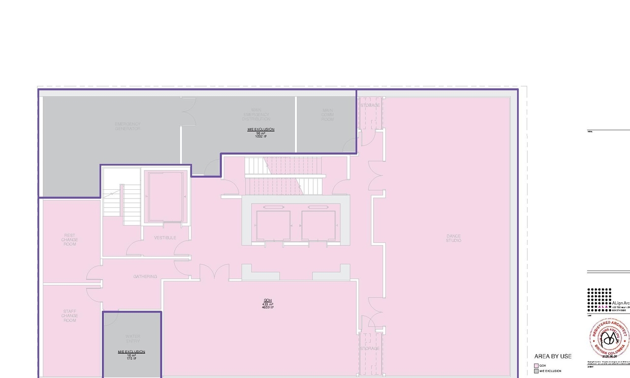 Construction site plan for project from page 18 of the file 'Architectual drawings '