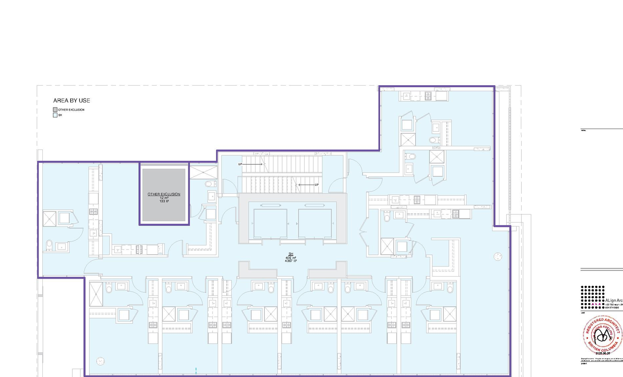 Construction site plan for project from page 23 of the file 'Architectual drawings '