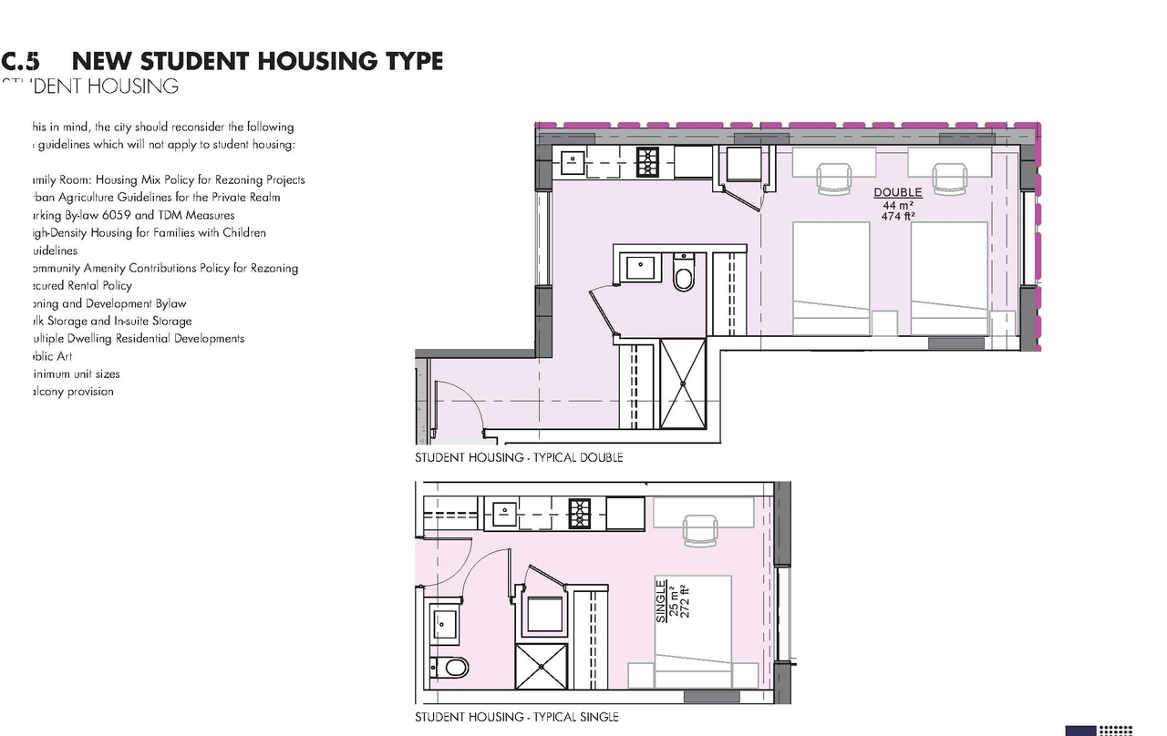 Floor plan for project from page 33 of the file 'Applicaiton booklet'
