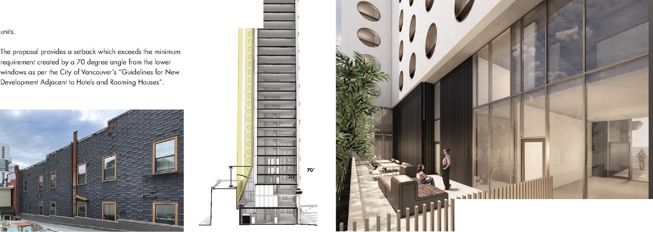 Rendering of building from page 43 of the file 'Applicaiton booklet'