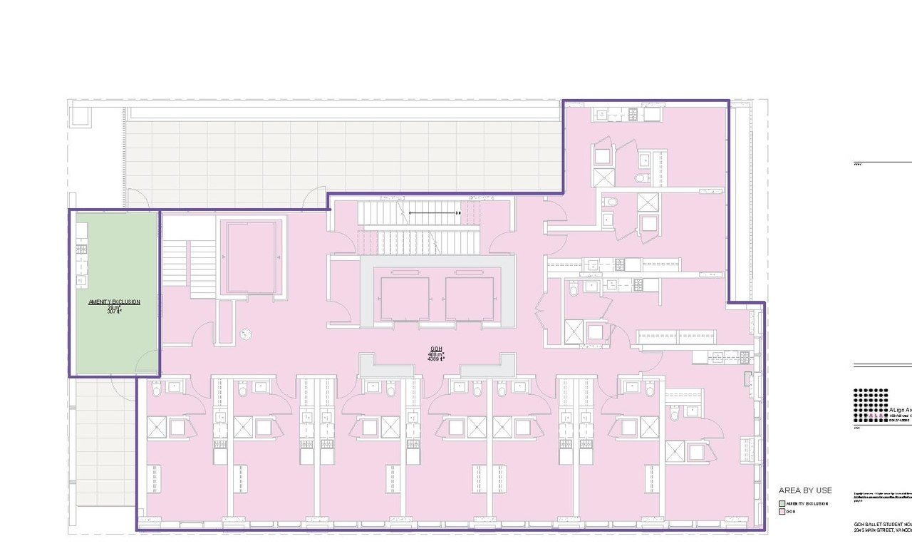 Construction site plan for project from page 91 of the file 'Applicaiton booklet'