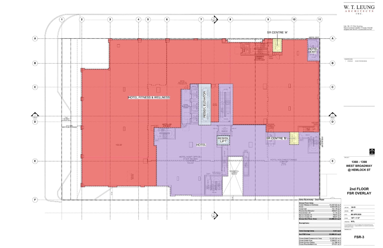 Construction site plan for project from page 57 of the file 'Application booklet'