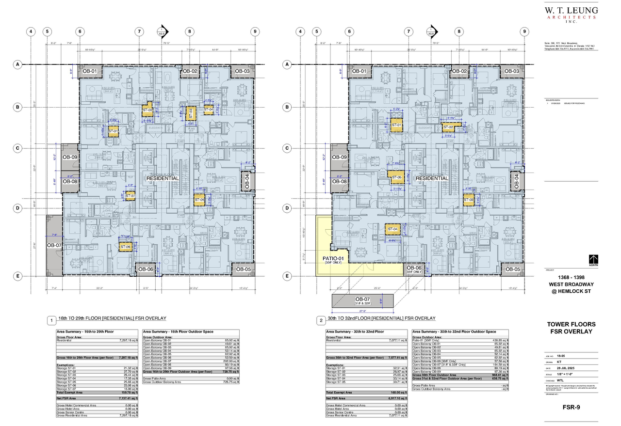 Floor plan for project from page 51 of the file 'Architectural drawings '