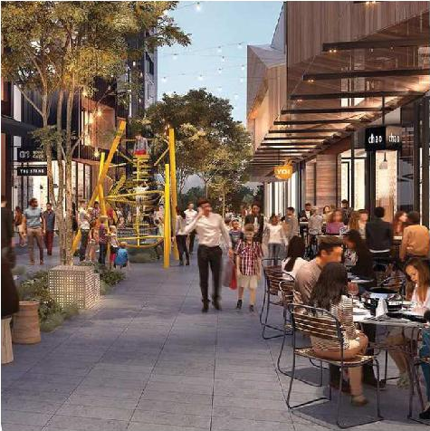 Rendering of building from page 167 of the file 'Referral report'