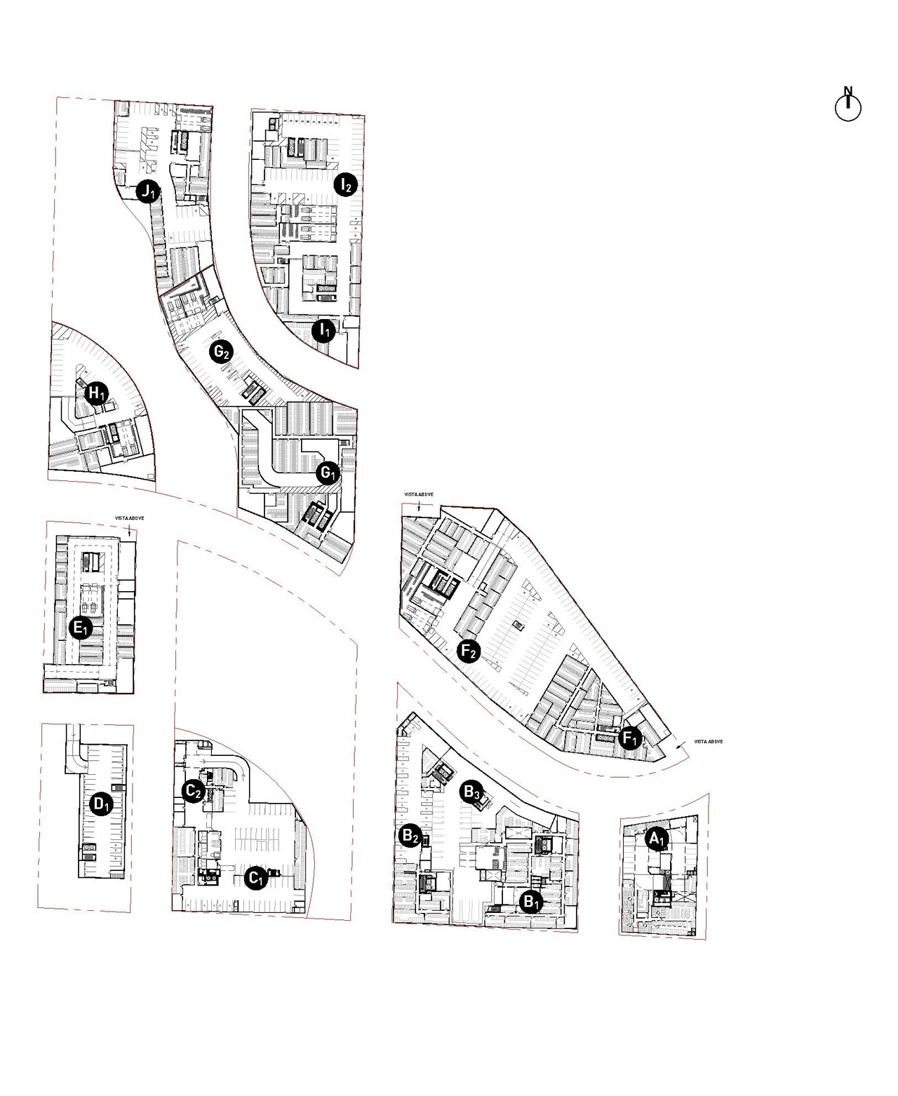 Floor plan for project from page 144 of the file 'Application booklet'