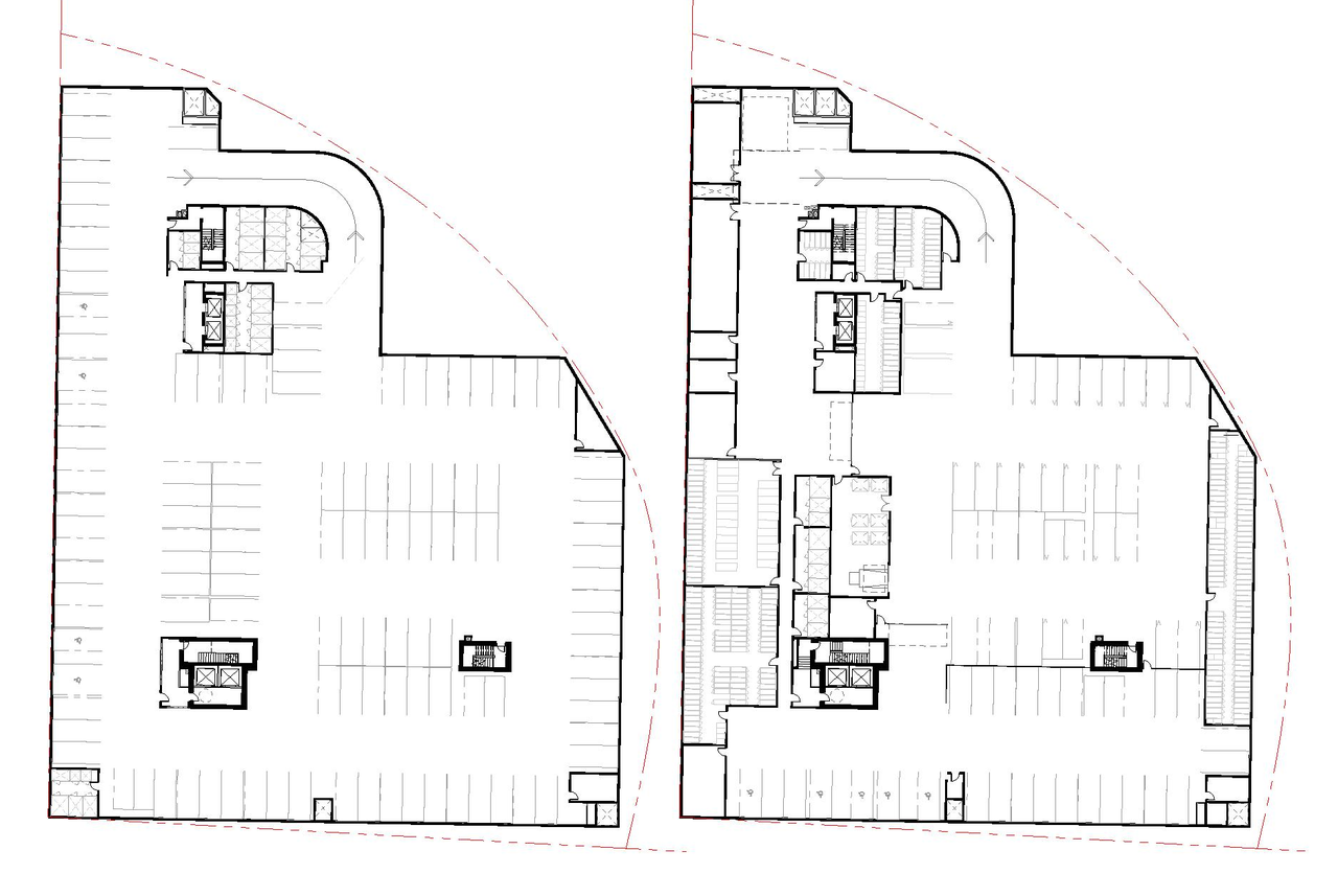 Floor plan for project from page 223 of the file 'Application booklet'