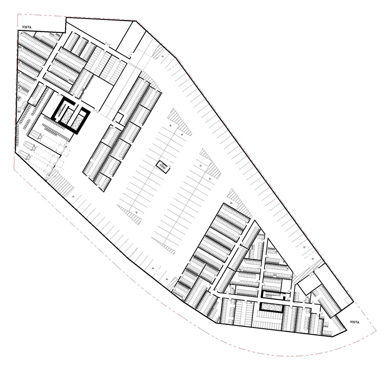 Floor plan for project from page 243 of the file 'Application booklet'