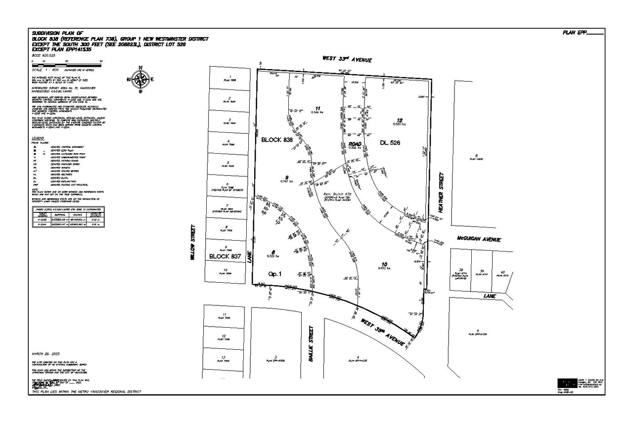 Construction site plan for project from page 41 of the file 'Application booklet'