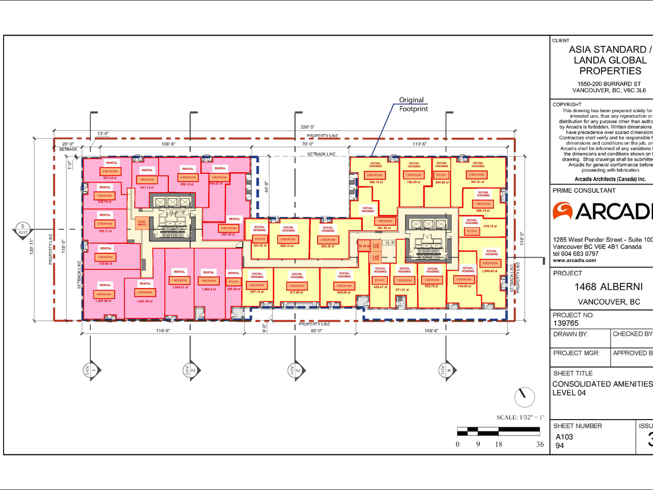 Construction site plan for project from page 12 of the file 'Addendum drawings'