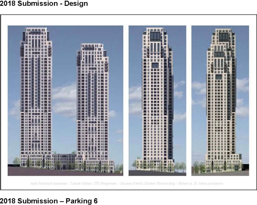 Rendering of building from page 66 of the file 'Report'
