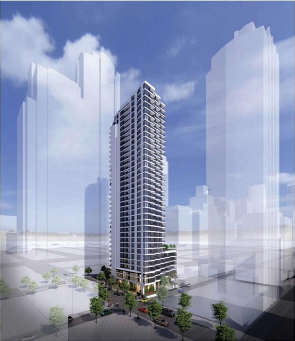 Rendering of building from page 5 of the file 'Report'