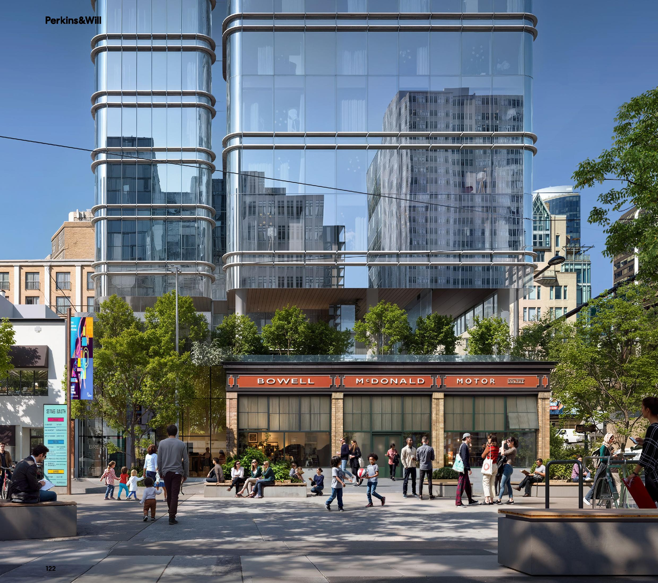Rendering of building from page 122 of the file 'Application booklet'