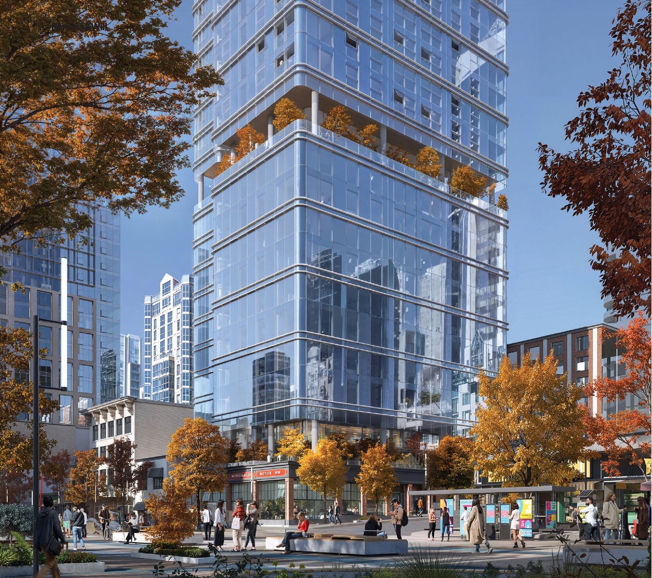 Rendering of building from page 46 of the file 'Application booklet'