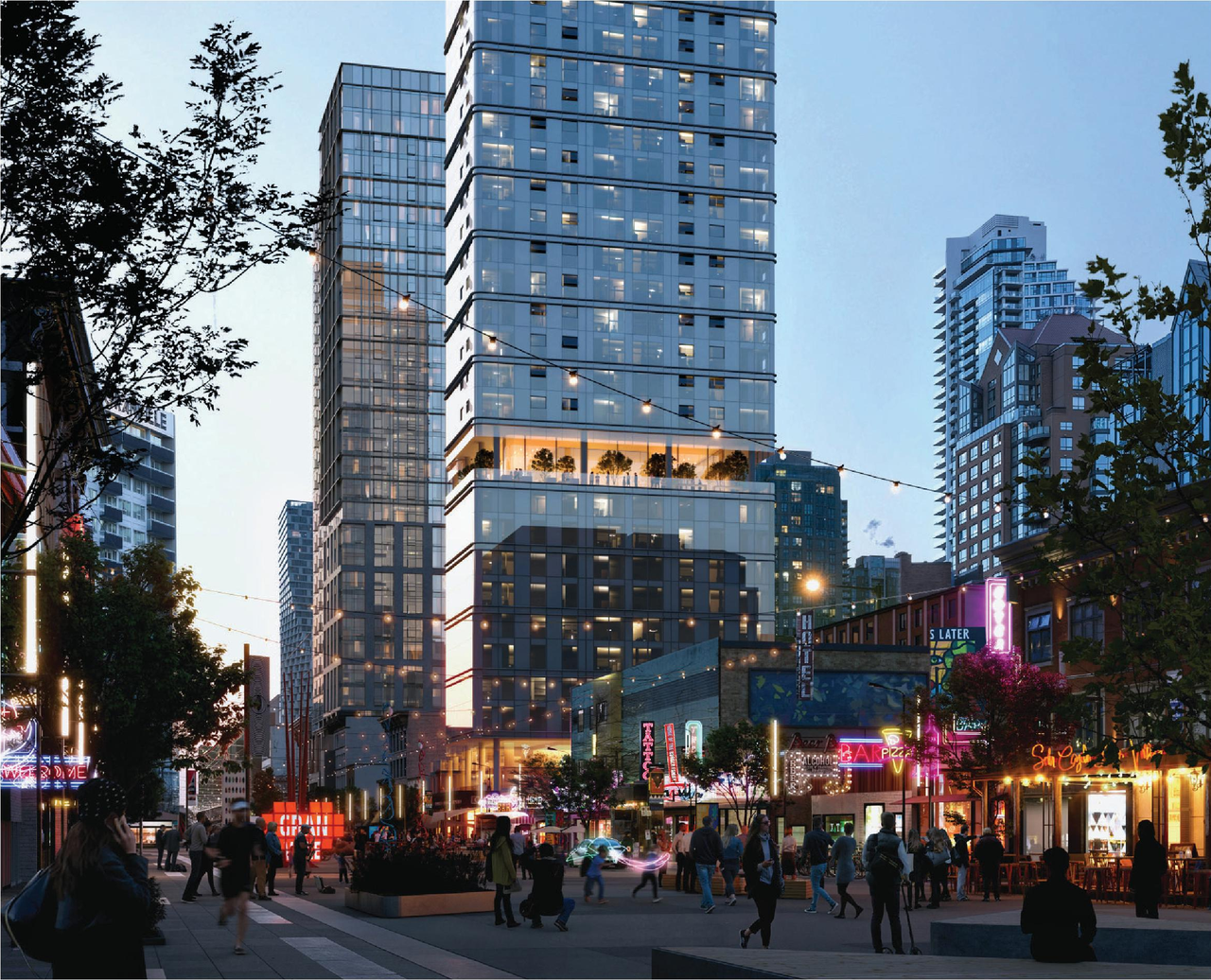 Rendering of building from page 75 of the file 'Application booklet'