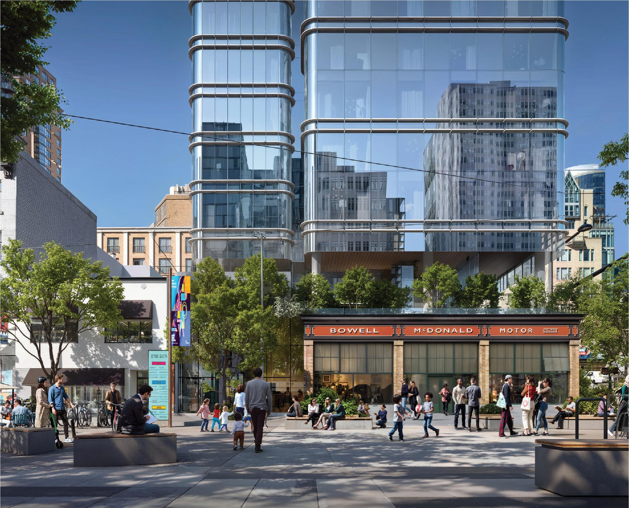 Rendering of building from page 76 of the file 'Application booklet'