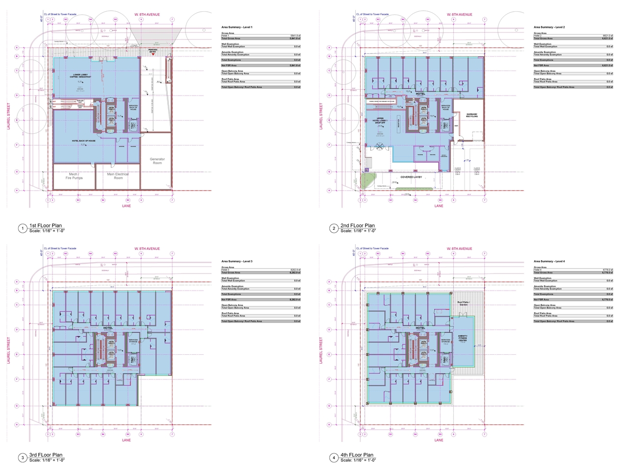 Construction site plan for project from page 31 of the file 'Architectural drawings'