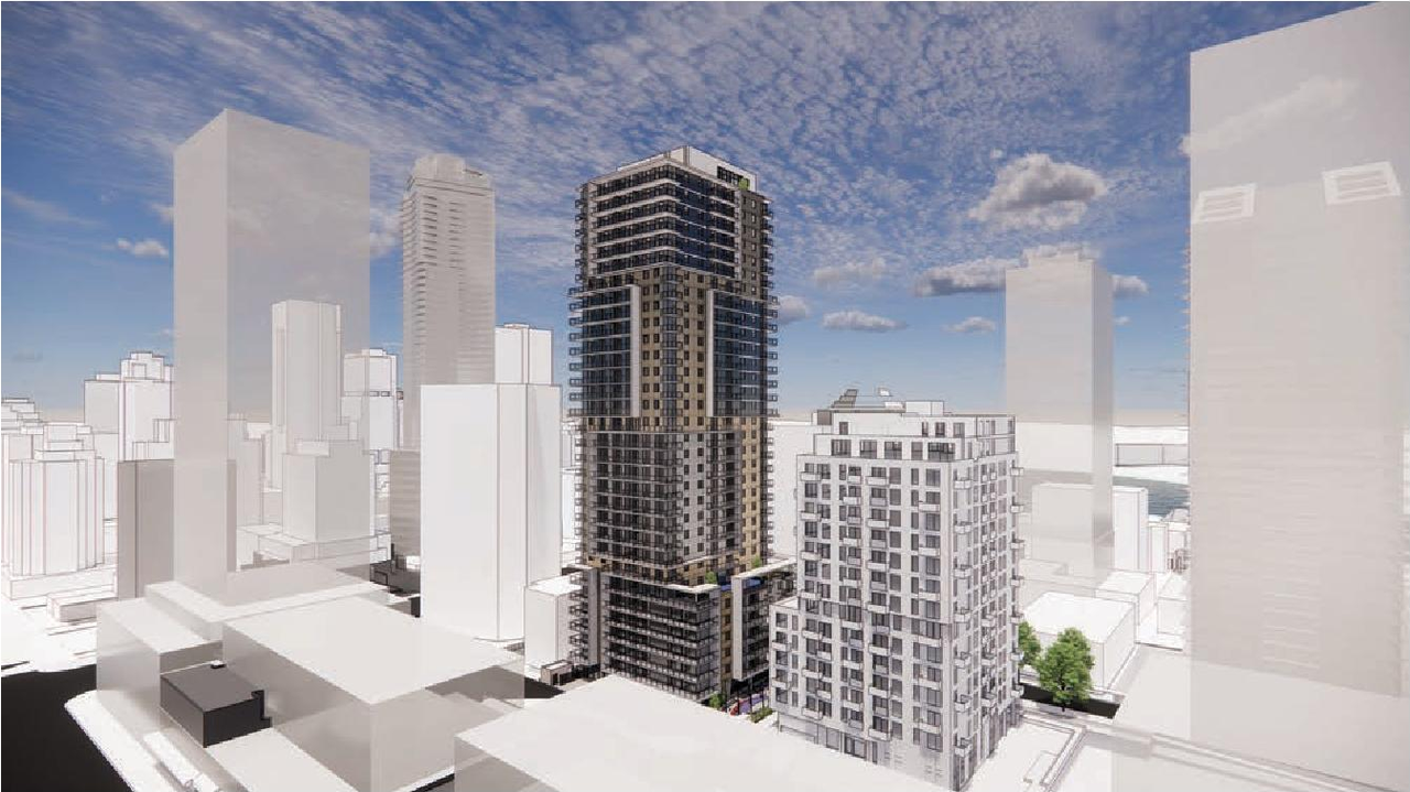 Rendering of building from page 120 of the file 'Application booklet'