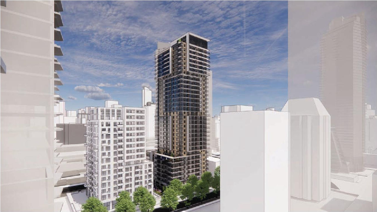 Rendering of building from page 120 of the file 'Application booklet'