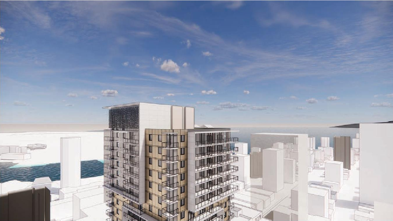 Rendering of building from page 123 of the file 'Application booklet'