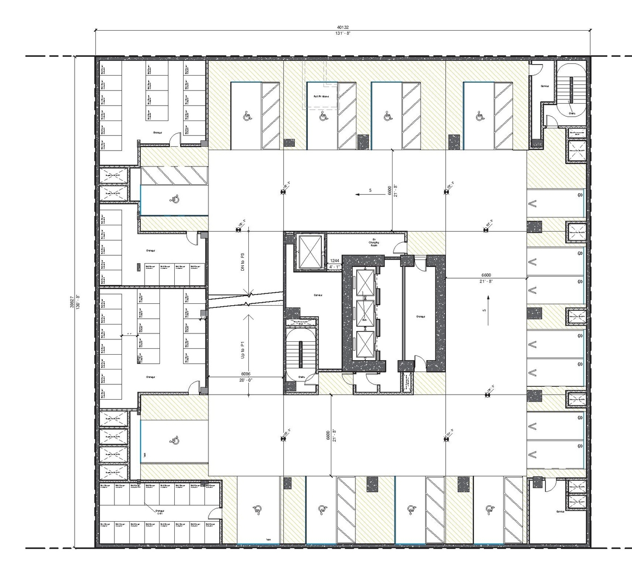 Floor plan for project from page 87 of the file 'Application booklet'