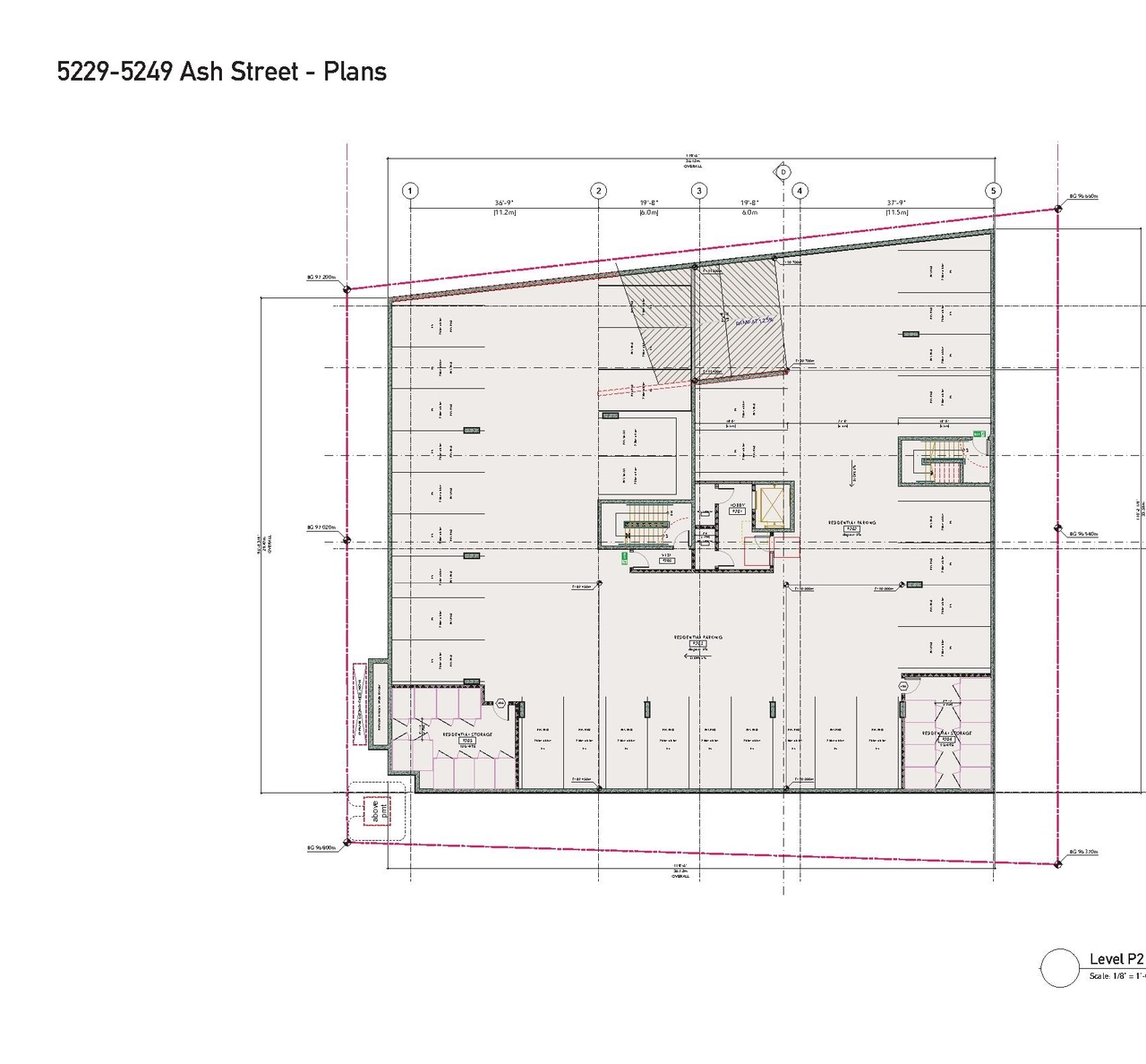 Floor plan for project from page 10 of the file 'Application booklet'