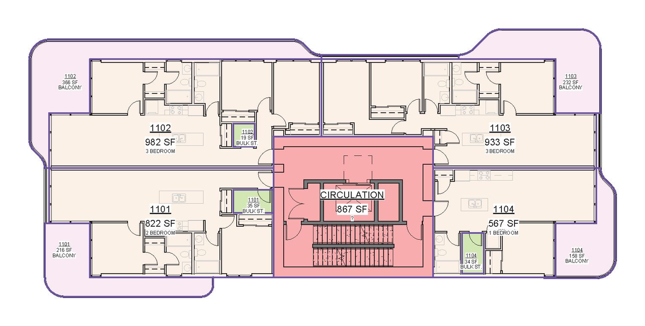 Floor plan for project from page 49 of the file 'Application booklet'