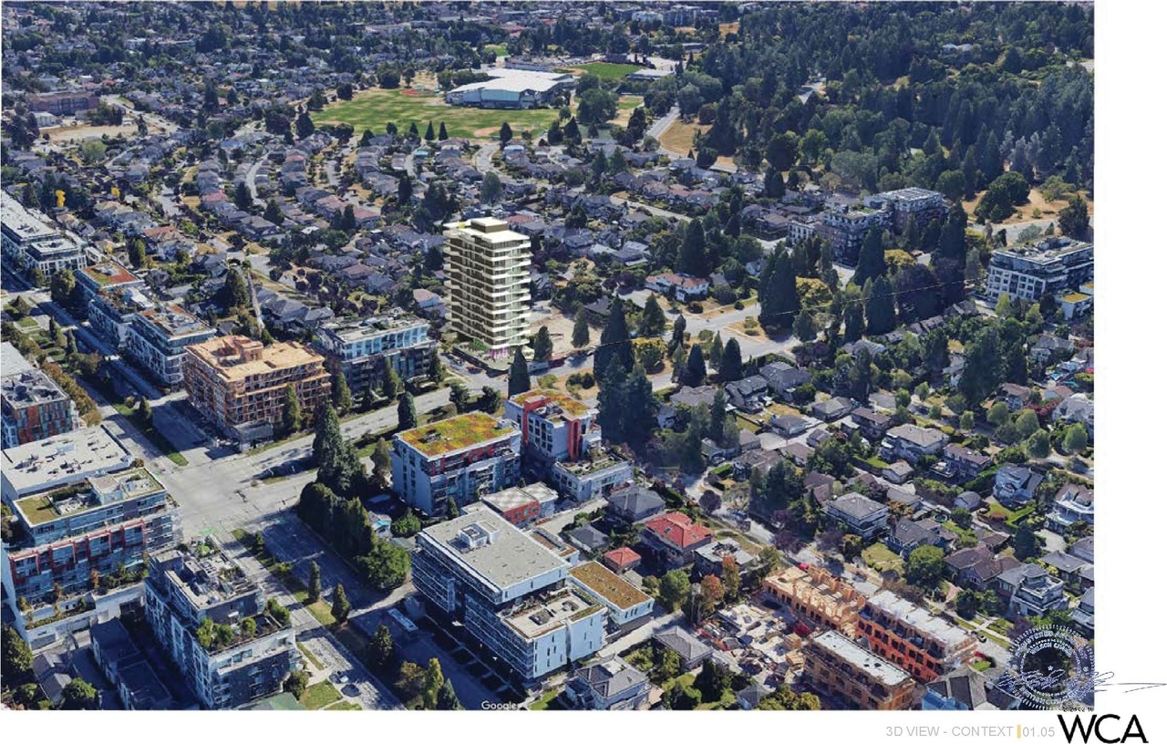 Rendering of building from page 8 of the file 'Application booklet'