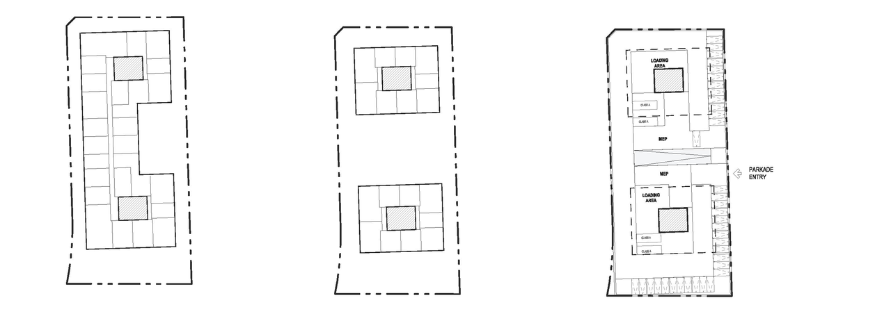 Floor plan for project from page 121 of the file 'Application booklet'