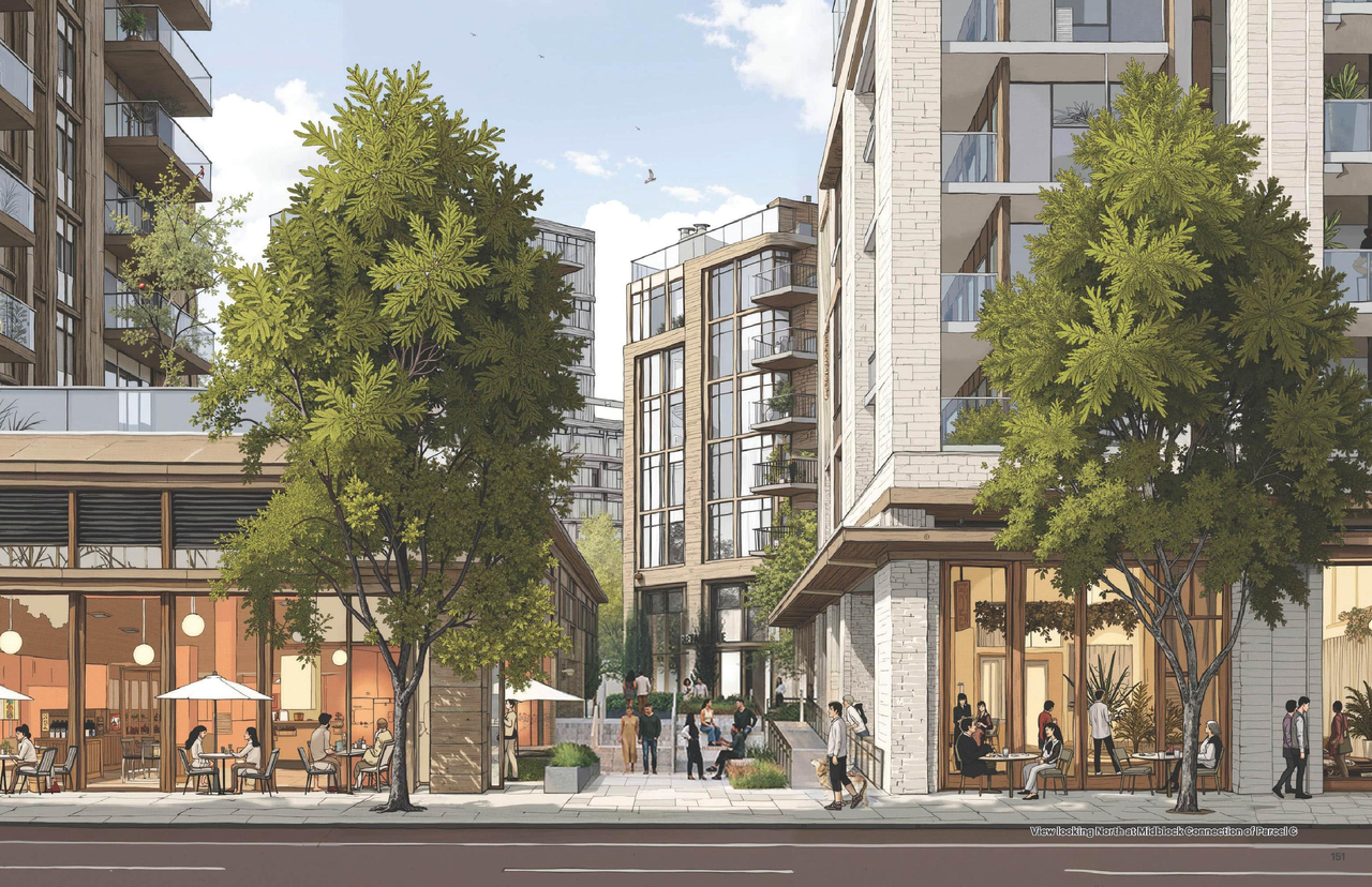 Rendering of building from page 151 of the file 'Application booklet'
