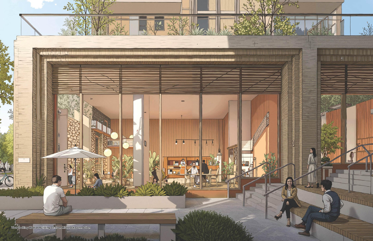 Rendering of building from page 38 of the file 'Application booklet'