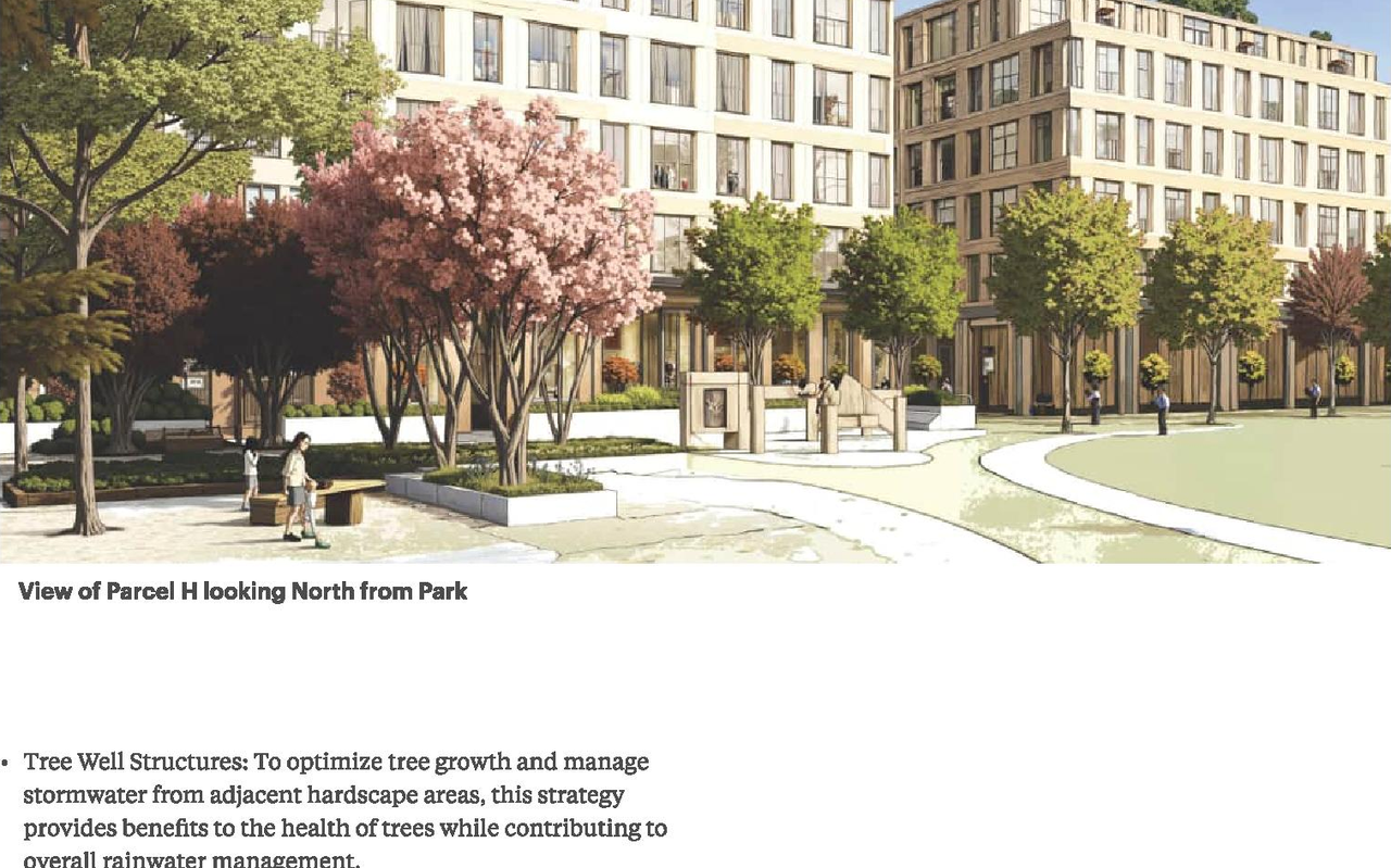 Rendering of building from page 77 of the file 'Application booklet'