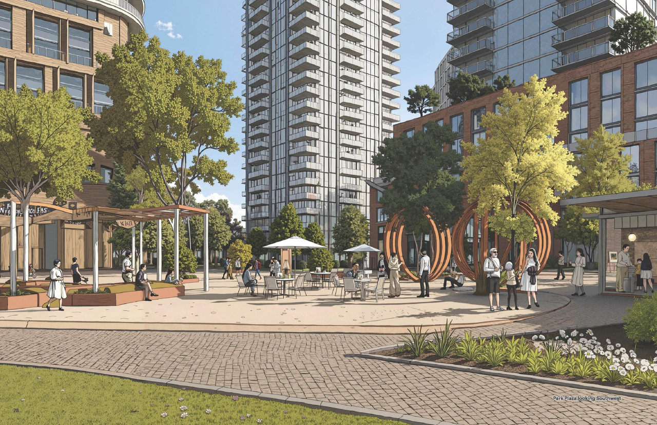 Rendering of building from page 78 of the file 'Application booklet'