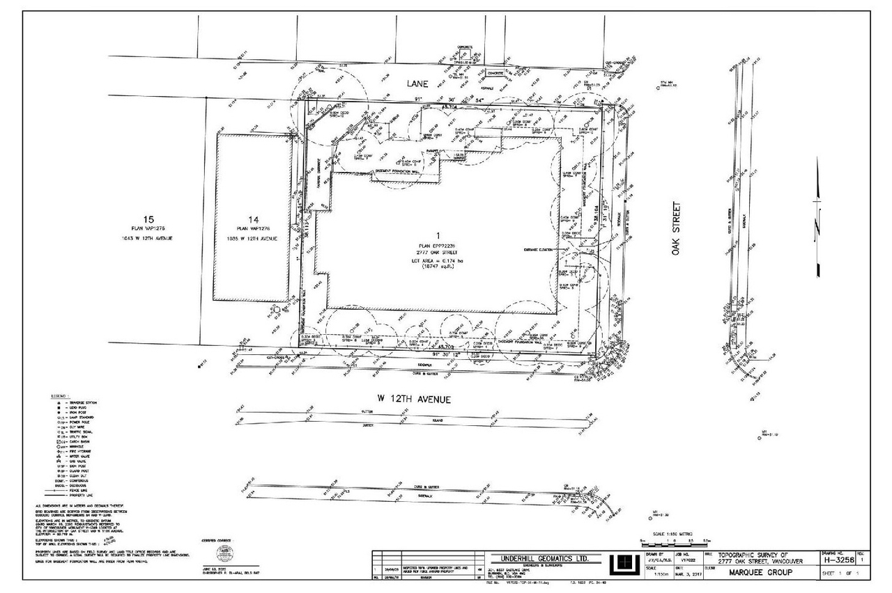 Construction site plan for project from page 5 of the file 'Architectural drawings'