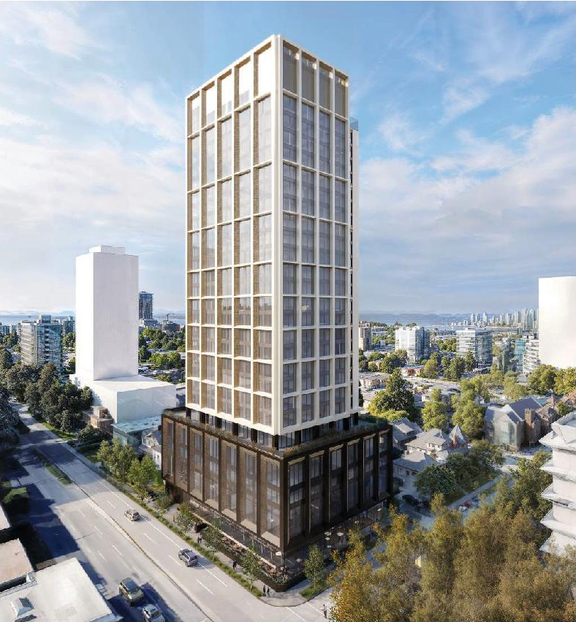 Rendering of building from page 27 of the file 'Application booklet'