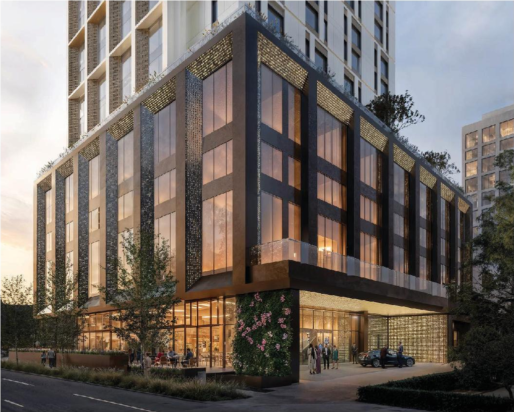 Rendering of building from page 37 of the file 'Application booklet'