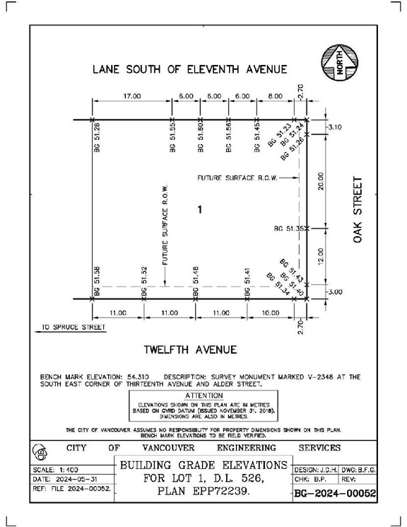 Construction site plan for project from page 45 of the file 'Application booklet'