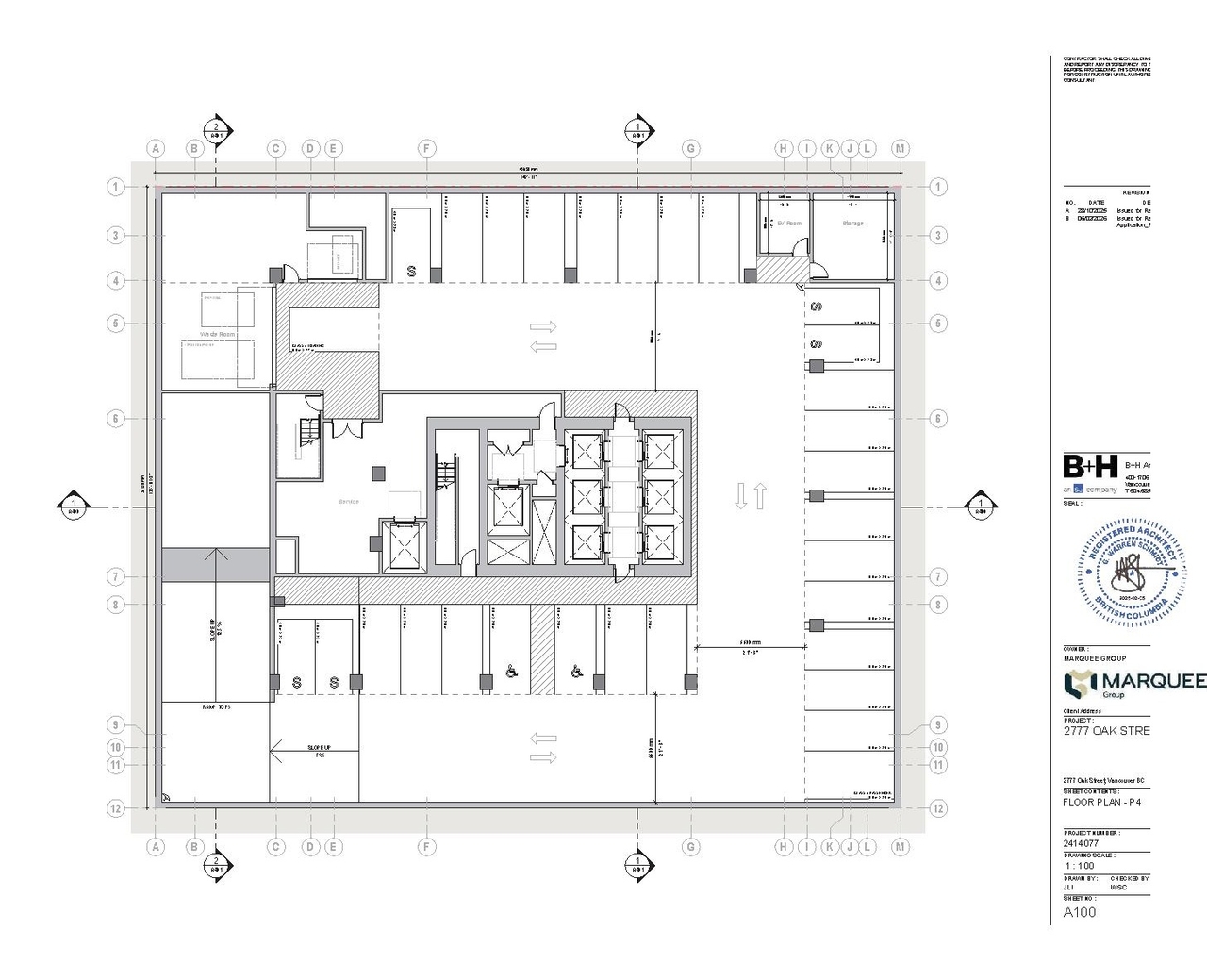Floor plan for project from page 51 of the file 'Application booklet'