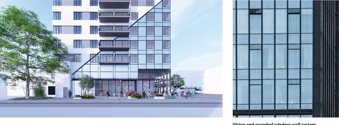 Rendering of building from page 28 of the file 'Application booklet'