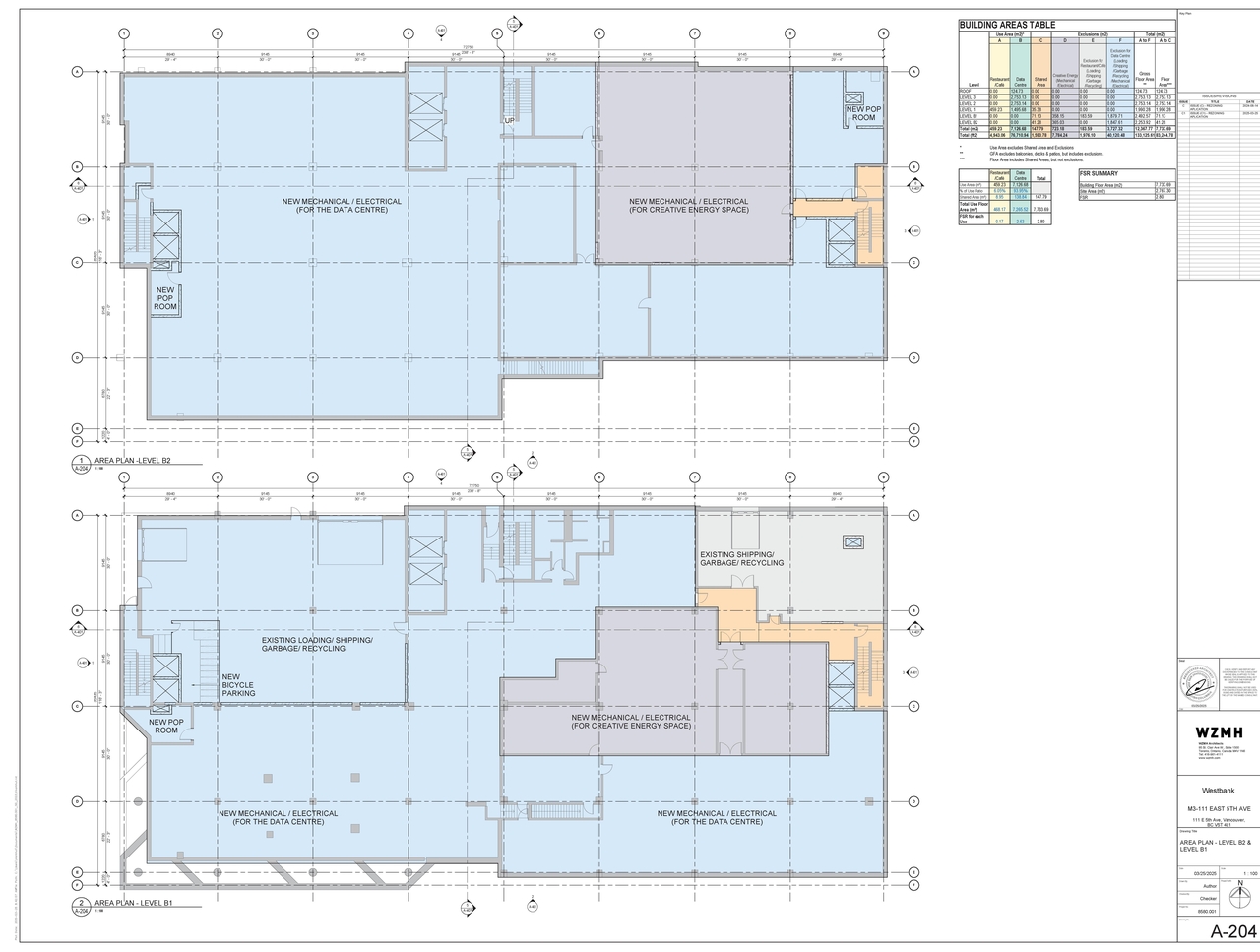 Construction site plan for project from page 8 of the file 'Application booklet'