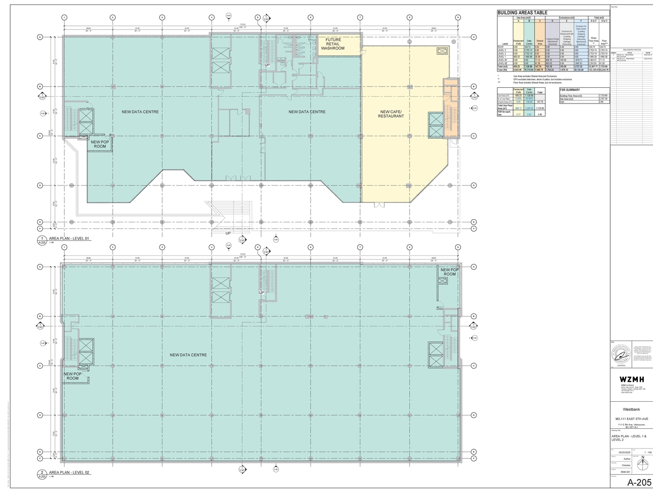 Construction site plan for project from page 9 of the file 'Application booklet'