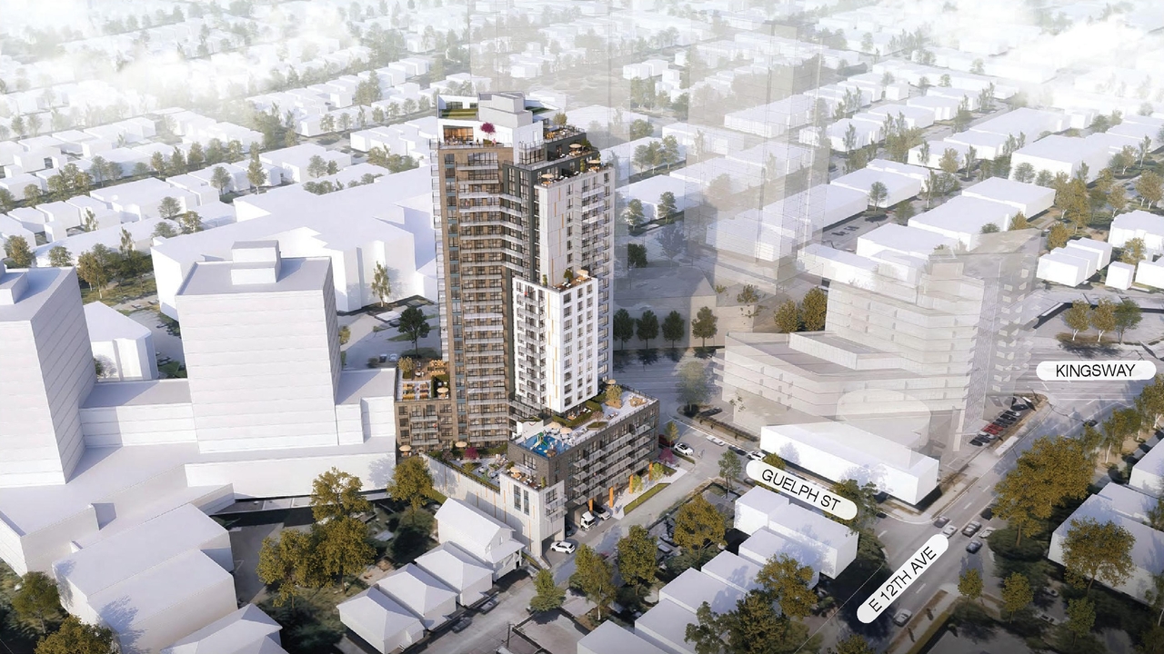 Rendering of building from page 58 of the file 'Application booklet'