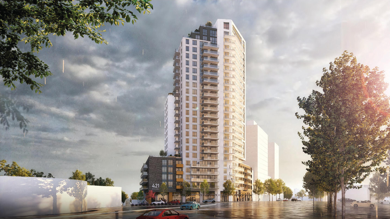 Rendering of building from page 60 of the file 'Application booklet'
